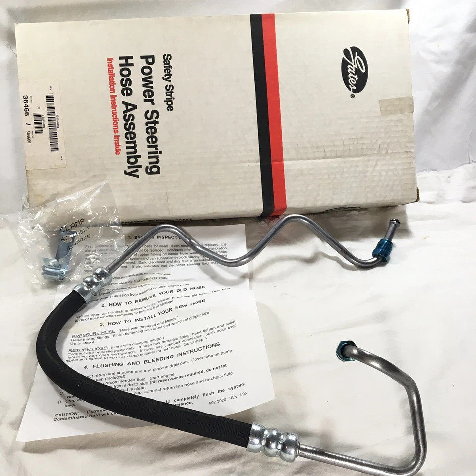 Manguera de presión de dirección asistida 36466 para Ford F-150 F-250 F-350 Chevy G20 GATES Foto 1 de 4