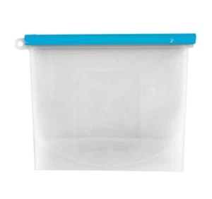 Lote de 24 Piezas - Contenedores de Almacenamiento de Alimentos de Silicona Bolsas Reutilizables - 8" x 6.75" - Imagen 1 de 1