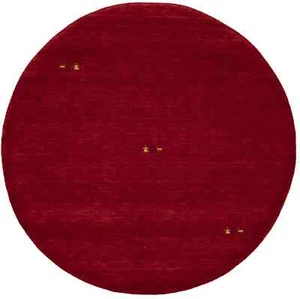 Handmade Contemporary Tribal Pictorial Gabbeh Rug Modern Round Carpet 6X6 ft - Picture 1 of 10