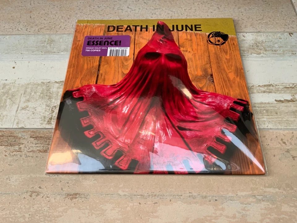 DEATH IN JUNE Essence! limited edition opaque violet vinyl LP 700 copies LAIBACH - Image 1 of 3