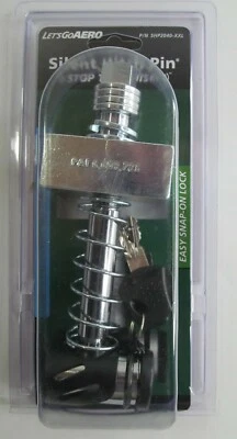 LETS GO AERO SHP2040-XXL 5/8 PRESS-ON LOCKING ANTI-RATTLE SILENT HITCH PIN 3" - Image 1 of 4