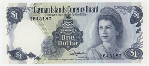 Billete de 1 dólar Islas Caimán L.1974 Pick 5.d UNC sin circular A/5 - Imagen 1 de 2