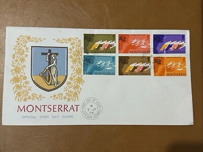 1974 Montserrat FDC CENTENARY OF THE UNIVERSAL POSTAL UNION - Image 1 of 2