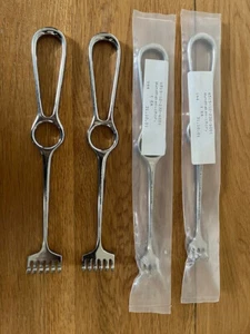 4 X Wundhaken 2 X 2 Größen neu - Bild 1 von 5