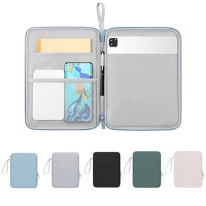 10.9/12.9inch Tablet Sleeve Bag Large Capacity Tablet Storage Bag Laptop Bag - Photo 1/17