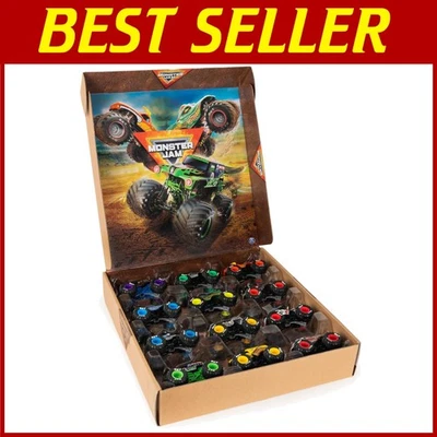 12-Pack of Official Monster Truck Toys for Kids - Image 1 of 4