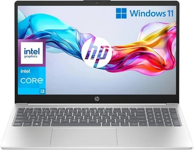 Notebook HP 15.6" i3 ram 8GB, SSD 256GB - NUOVO - Immagine 1 di 4