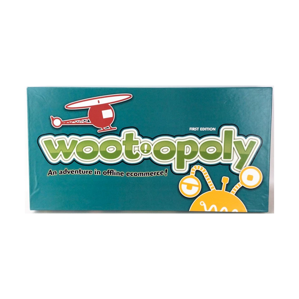 Late for the Sky Boardgame Woot-Opoly Box VG+/NM - Image 1 of 1