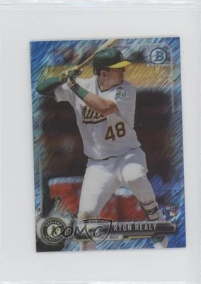 2017 Bowman Chrome Minis Base Rookies Blue Shimmer Refractor /150 Ryon Healy RC - Image 1 of 2