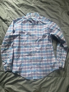 BROOKS BROTHERS 1818 Long Sleeve Button Shirt Medium M NON IRON REGENT Stretch  - Picture 1 of 6