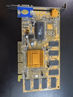 Vintage EliteGroup Computer Systems SiS 315 64MB DDR SDRAM AGP TESTED WORKING - Image 1 of 2