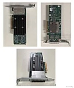 Dell HBA355e-s Quad-Port Broadcom Fusion-MPT SAS3816 Secure Hot Bus G1M0K - Picture 1 of 1