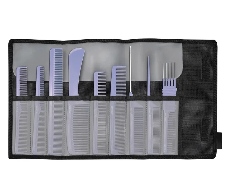 Kamm-Set Jaguar A-Line Ionic A599-16 lavender bestehend aus 9 Kämmen