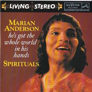 Marian Anderson RCA Living Stereo CD - The Whole World in His Hands - Picture 1 of 3