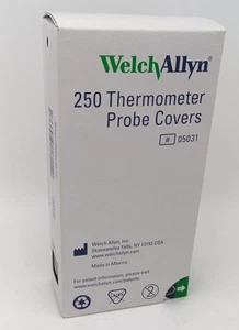 Cubiertas de sonda Welch Allyn Hillrom SureTemp 690, 692 termómetro 250/caja 05031 - Imagen 1 de 4