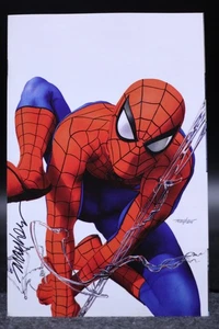 Amazing Spider-Man (2025) #1 Mike Mayhew Studio firmado por Virgen Mayhew con certificado de autenticidad casi nuevo - Imagen 1 de 4