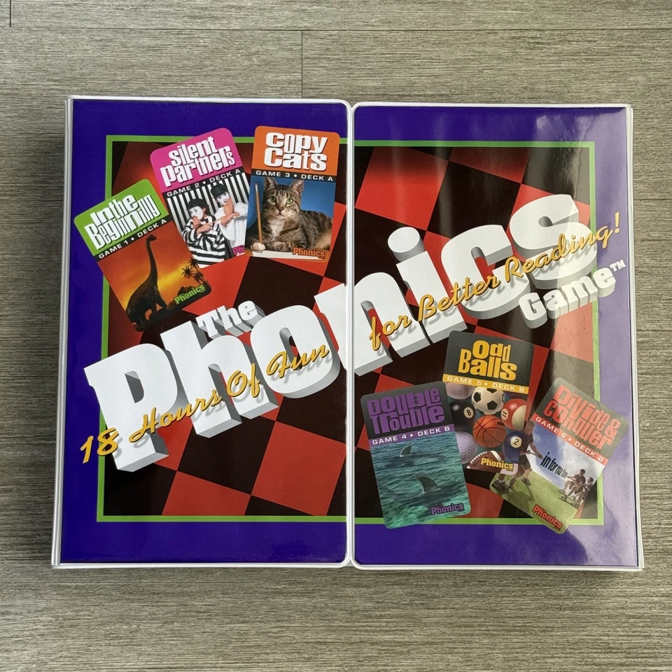Nuevo de Lote Antiguo The Phonics 18 Horas de Diversión para Mejor Juego de Lectura Foto 1 de 4