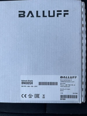 1PCS Balluff BNI005H Netzwerk-Modul BNI PNT-508-105-Z015 Factory Sealed - Image 1 of 3