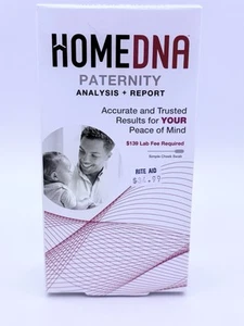 HomeDNA Paternity Analysis And Report Test BRAND NEW IN BOX - Picture 1 of 4