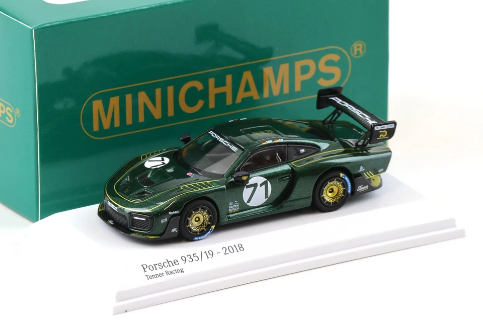 1:64 Minichamps Porsche 935/19 Tenner Racing #71 Verde 2018 - Immagine 1 di 3