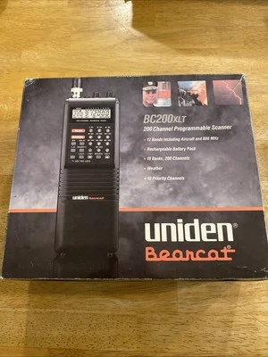 Uniden Bearcat BC200XLT Scanner 200 Channels 12 Bands 800MHz Read - Image 1 of 4