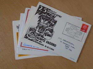 Polphilex '69 / Polnische Philatelie etc. - 5 x 1969 Gedenkbriefe. - Bild 1 von 2