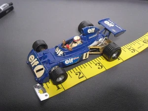 Coche Corgi Toys Tyrrell-Ford 006/2 Elf Jackie Stewart F1 escala 1/36 juguete años 70, g3 - Imagen 1 de 10