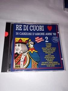 Re di Cuori 2 - 16 Canzoni d'Amore Anni '60 CD Musica Italiana Vintage - Foto 1 di 4