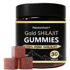 Gomitas Shilajit para hombre, Shilajit puro del Himalaya, 85+ minerales traza y Fulvi... - Imagen 1 de 7