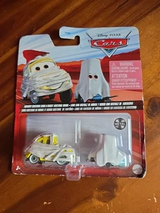 Disney Cars Diecast Metall Halloween Mumie Luigi und Geist Guido 2021 Spielzeug Neu - Bild 1 von 4