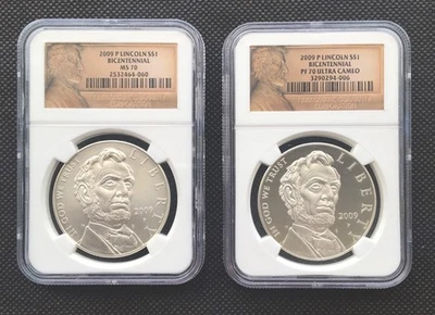 2009 P&D  LINCOLN BICENTENIAL  PF 70 - Image 1 of 2