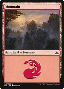 10x Mountain Basic Land - Rivals of Ixalan - NM/LP - SPARROW MAGIC mtg - Picture 1 of 1