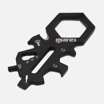Mares Smarty Mini Multitool – Compact Stainless Steel Dive Tool