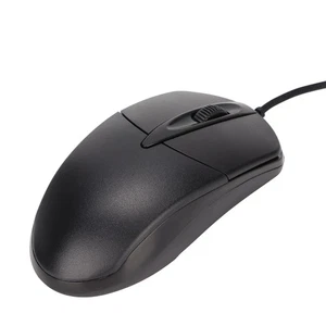 Heated Mouse 3 Levels Adjustable Black Ergonomic 1600DPI Wired Heating Mouse NEW - Afbeelding 1 van 12