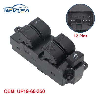 Interruptor de control de ventana eléctrica principal delantero derecho para Mazda BT-50 UP19-66-350 Foto 1 de 4