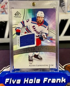 2020-21 SP Game Used Alexis Lafreniere Silver Authentic Rookies Patch #150 - Picture 1 of 3