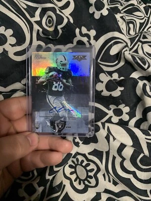 2015 Topps Fire Autographs #4 Clive Walford AUTO RC OAKLAND RAIDERS 532/551 - Image 1 of 2