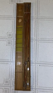 Vintage DeVille 3-Way Fly Fishing 5’ Baitcast 7’ Spinning 8’ Bamboo Fly Rod Kit - Picture 1 of 10