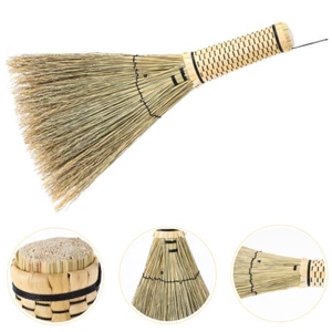 Bed Sweep Corn Broom with Wood Handle Cleaning Supplies Dad Child - Picture 1 of 12
