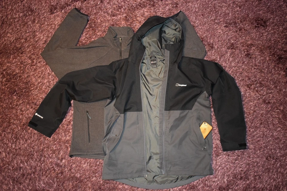 Chaqueta para hombre BERGHAUS GORE-TEX Fellmaster Gemini 3 en 1 talla XL Foto 1 de 4