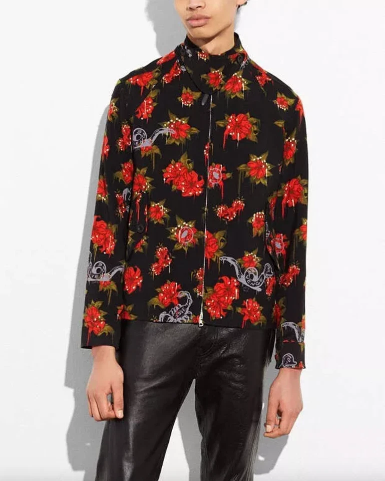 $495 COACH Gary Baseman Flower Pattern Size S/M Mens [Used] - Image 1 of 4