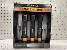 Duracell Durabeam Ultra 3 Mode LED Flashlights 1000 Lumens 3 Pack