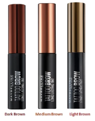 Maybelline Fashion Tattoo Eyebrow Tint - Light Medium or Dark Brown - Image 1 of 2