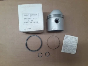 Pair of .040 Oversize Piston/Rings for 900 CC Harley-Davidson Sportster - Picture 1 of 5
