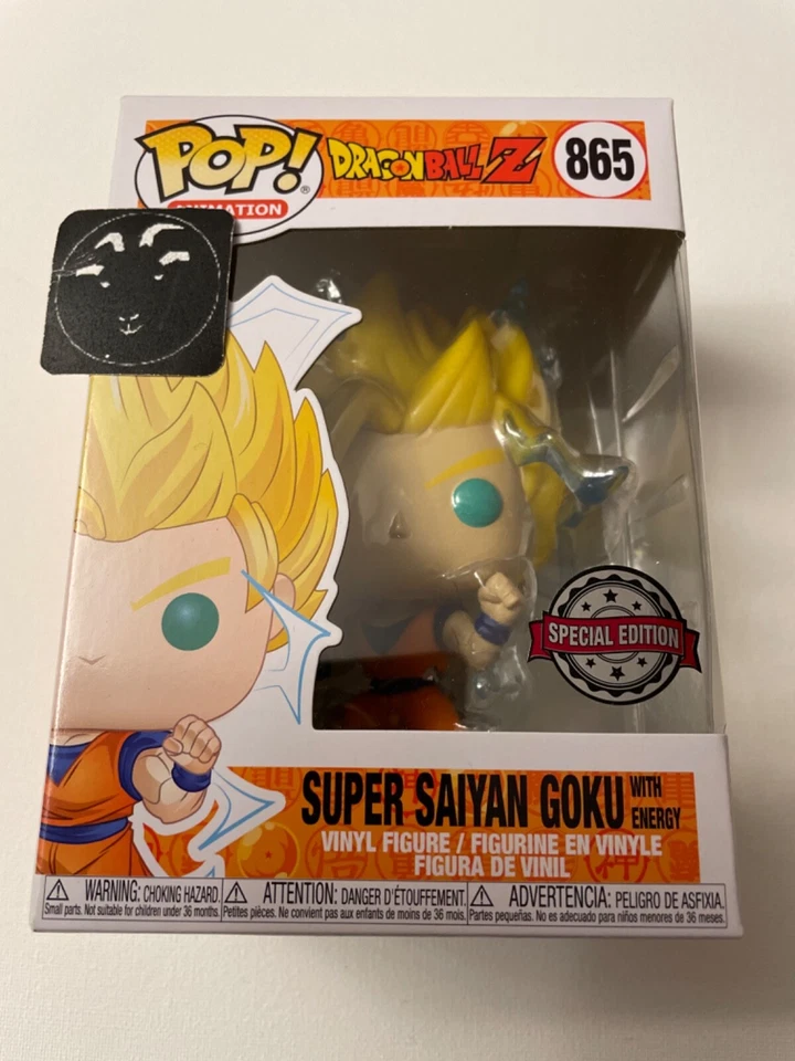 🔒¡Goku Abovedado Dragon Ball Z Super Saiyan con Energy Pop! Vinilo [865] Foto 1 de 1
