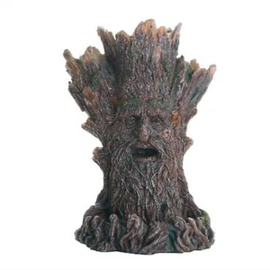 Whispering Tree Spirit Backflow Incense Burner Holder Mystical Fantasy Greenman - Picture 1 of 2