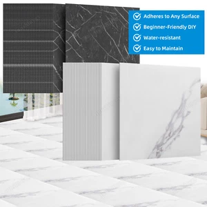 Vinyl PVC Selbstklebend Dielen Plank Vinylboden Bodenbelag Boden Fliesen 40-400X - Bild 1 von 14