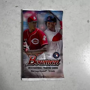 Topps MLB Bowman 2018 Baseball Sports Exclusive 10 Trading Card Value Pack - Picture 1 of 3