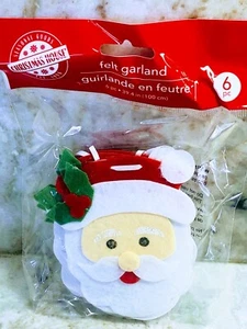 Ship N 24 Hours. New-Christmas Tree Ornament. Santa Claus. 6 Pc. 3 In X 2 In. - Picture 1 of 5