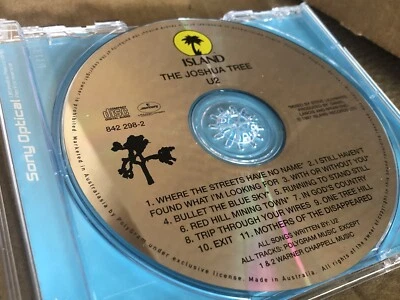 U2 – The Joshua Tree (1987) CD Album - Island Records - Good Condition Free Post - Image 1 of 2